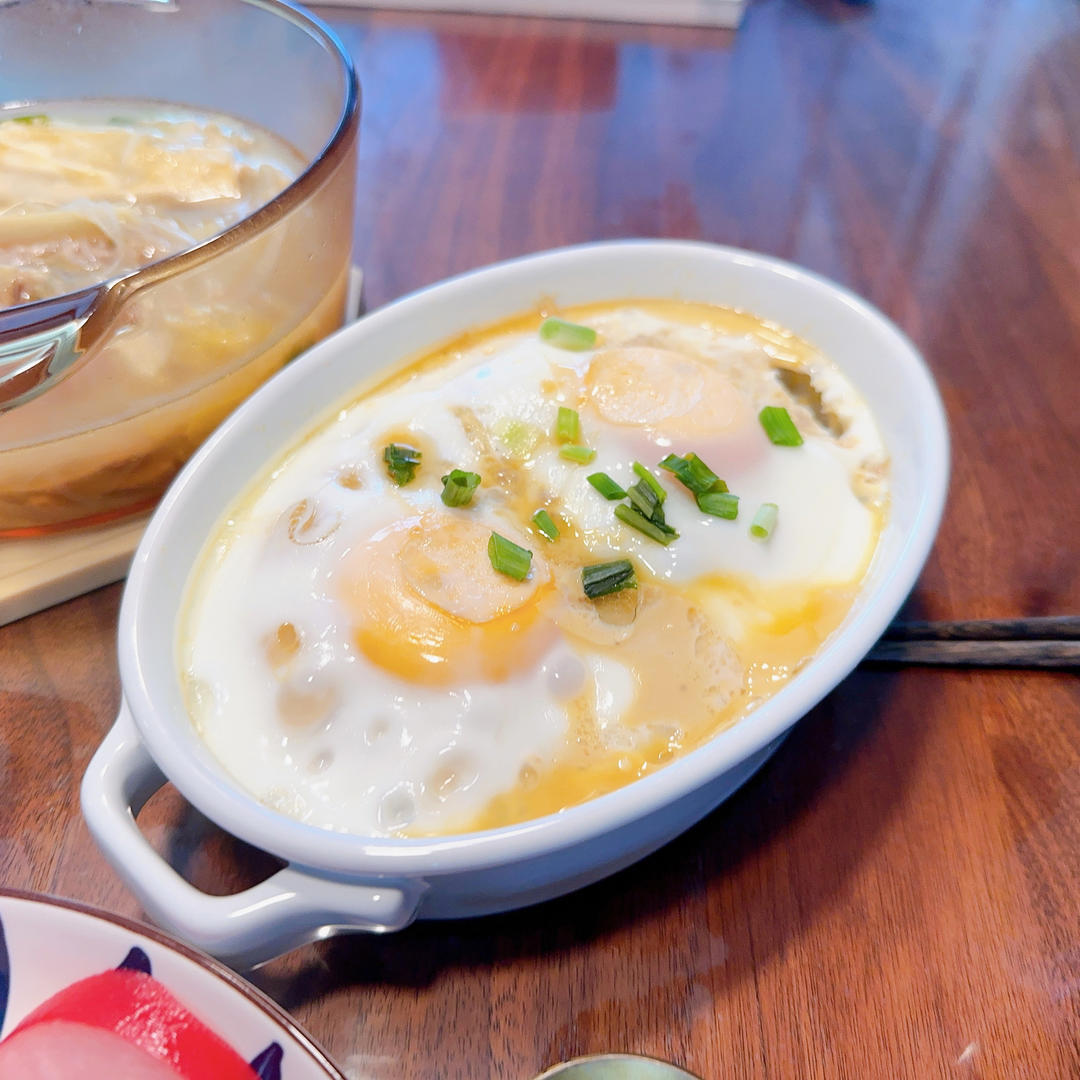 简单又好吃的肉饼蒸蛋