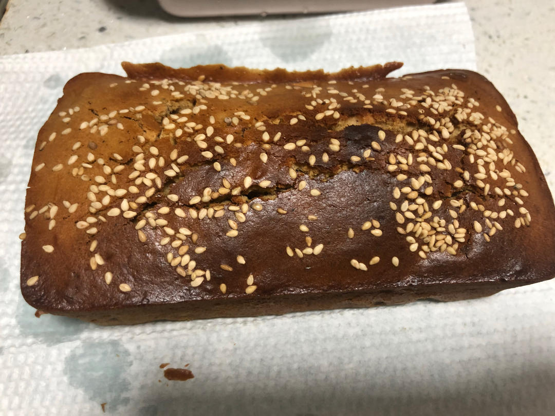 蓬松柔软的枣泥核桃糕