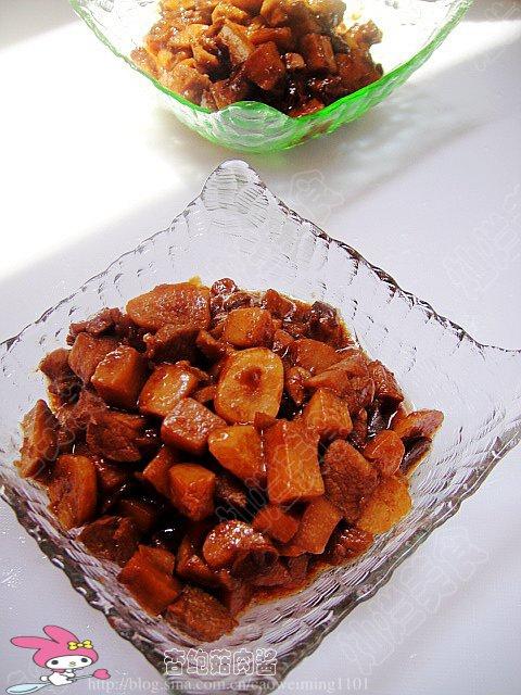 杏鲍菇肉酱的做法