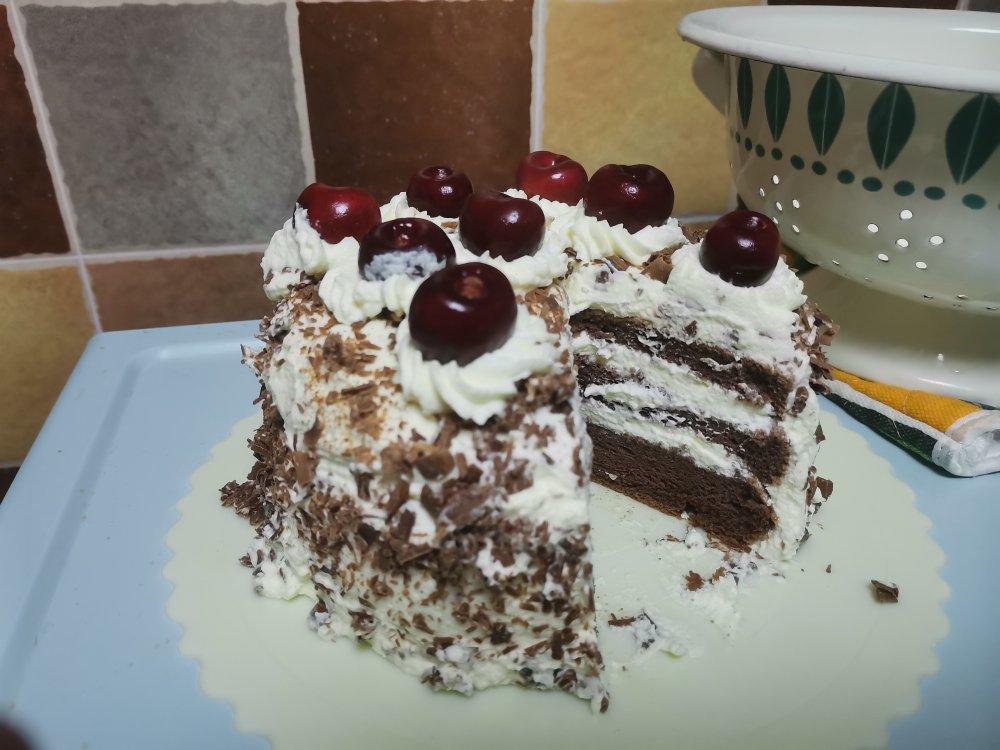 留学时的方子，传统黑森林蛋糕（含酒酿樱桃秘籍🍒