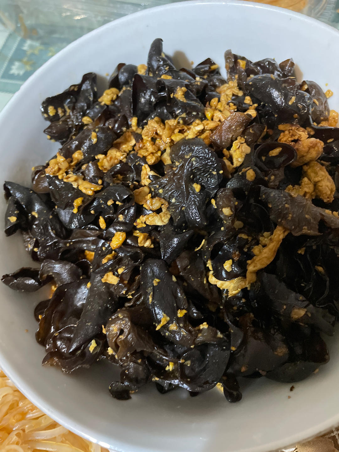 木耳炒鸡蛋