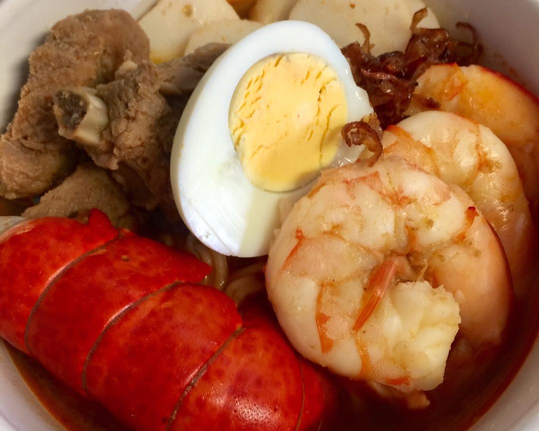 槟城福建面7815也称"虾面"7815马来西亚小食之一的做法