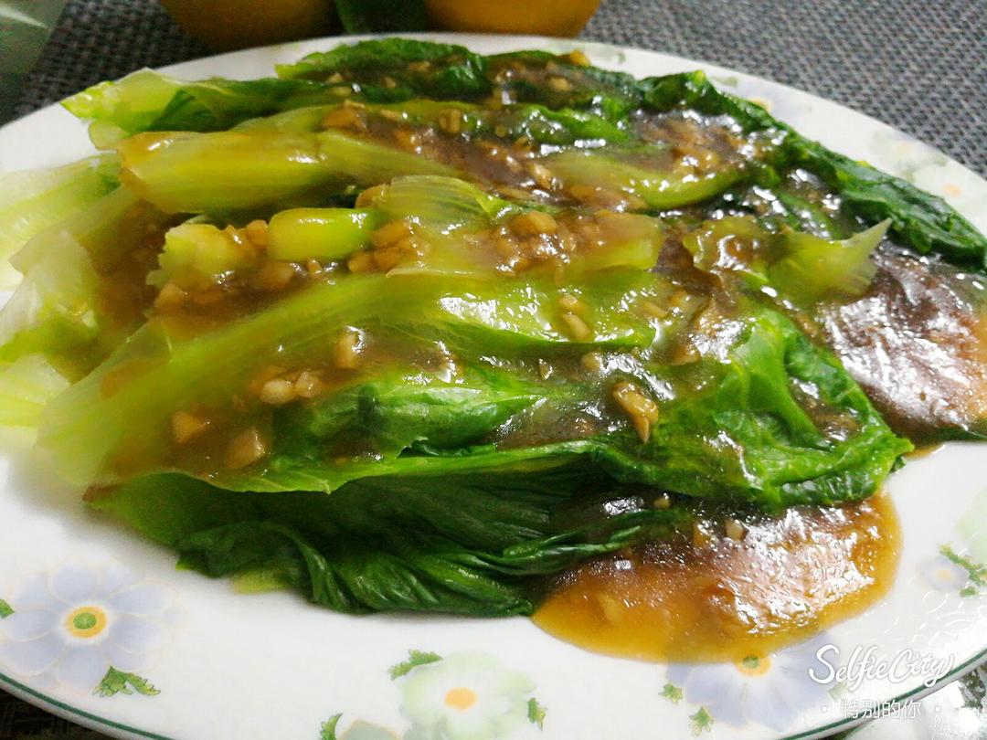 家常菜 蚝油生菜