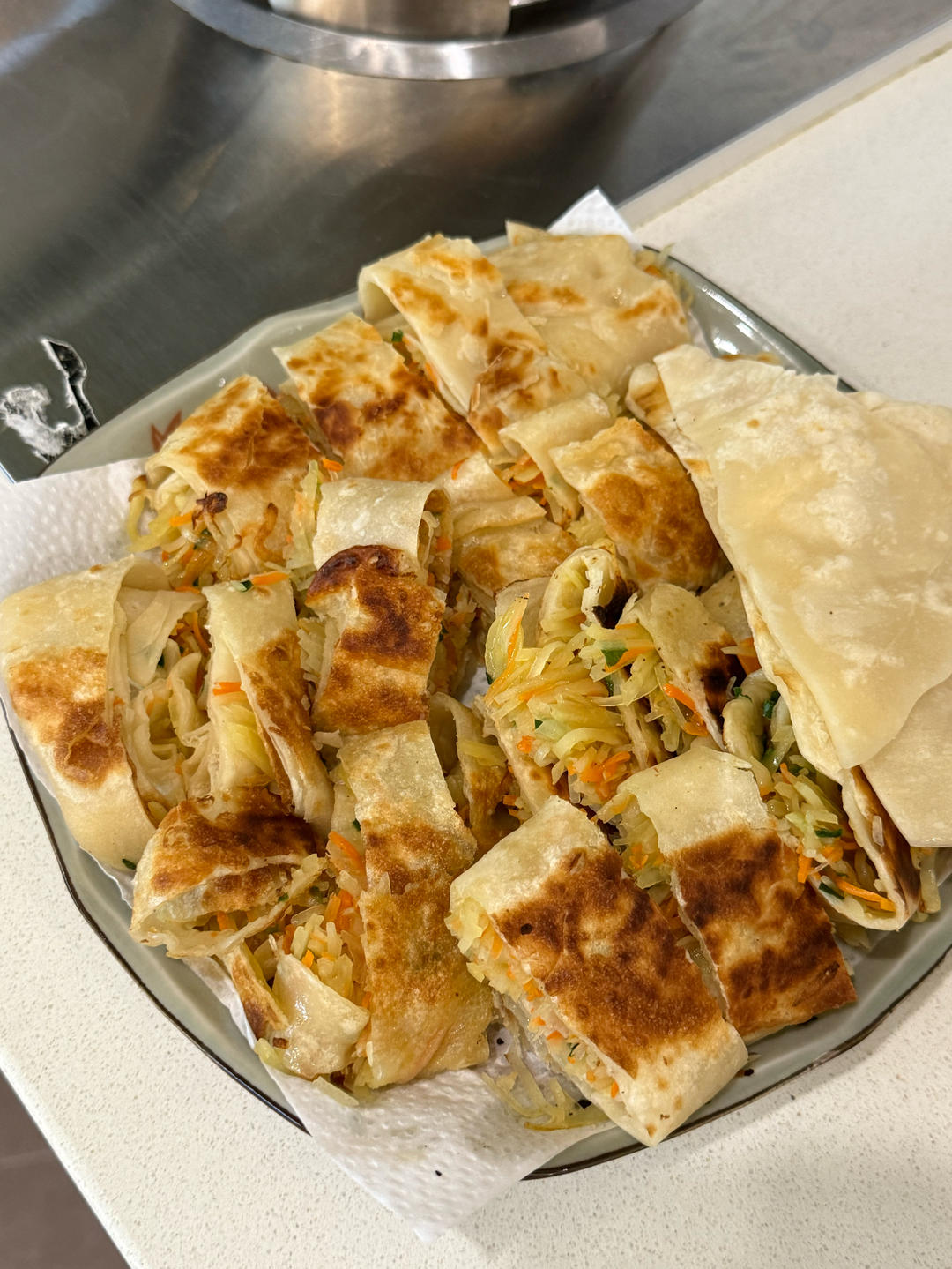 家常土豆丝卷饼