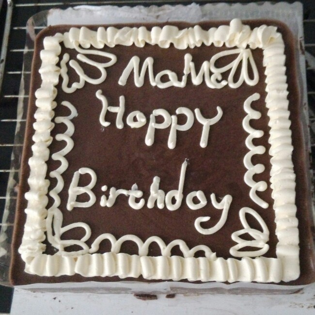 巧克力方形慕斯蛋糕