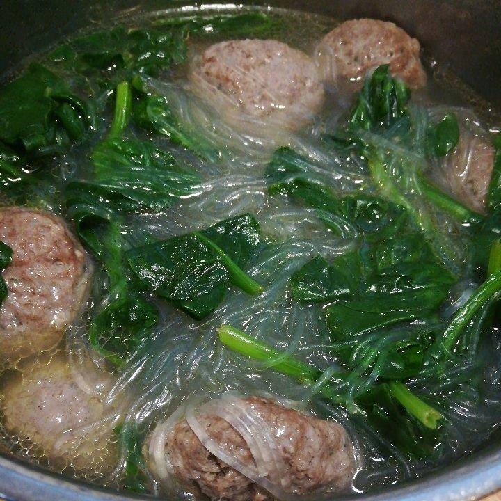 羊肉丸子粉丝汤