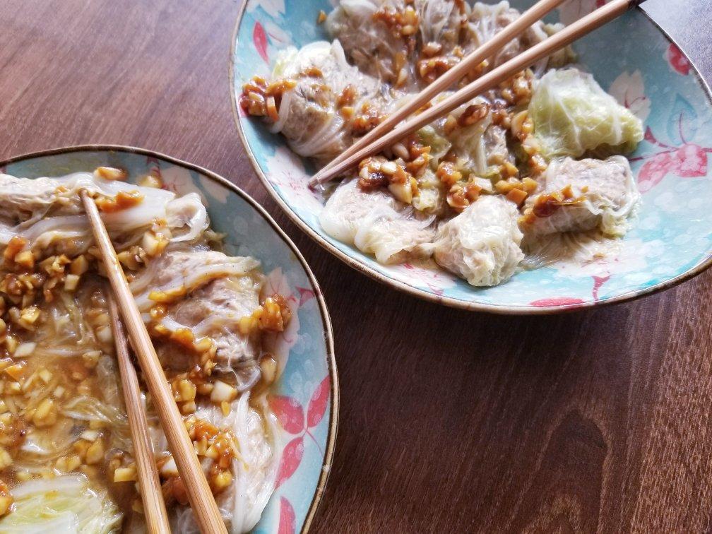 肉酿白菜卷