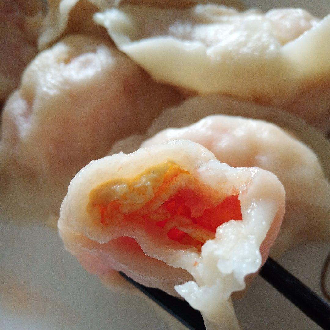 西红柿鸡蛋饺子