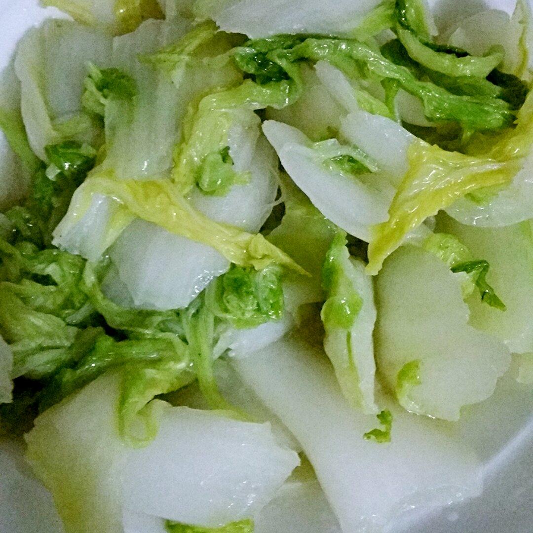 食物本身的味道—清炒白菜