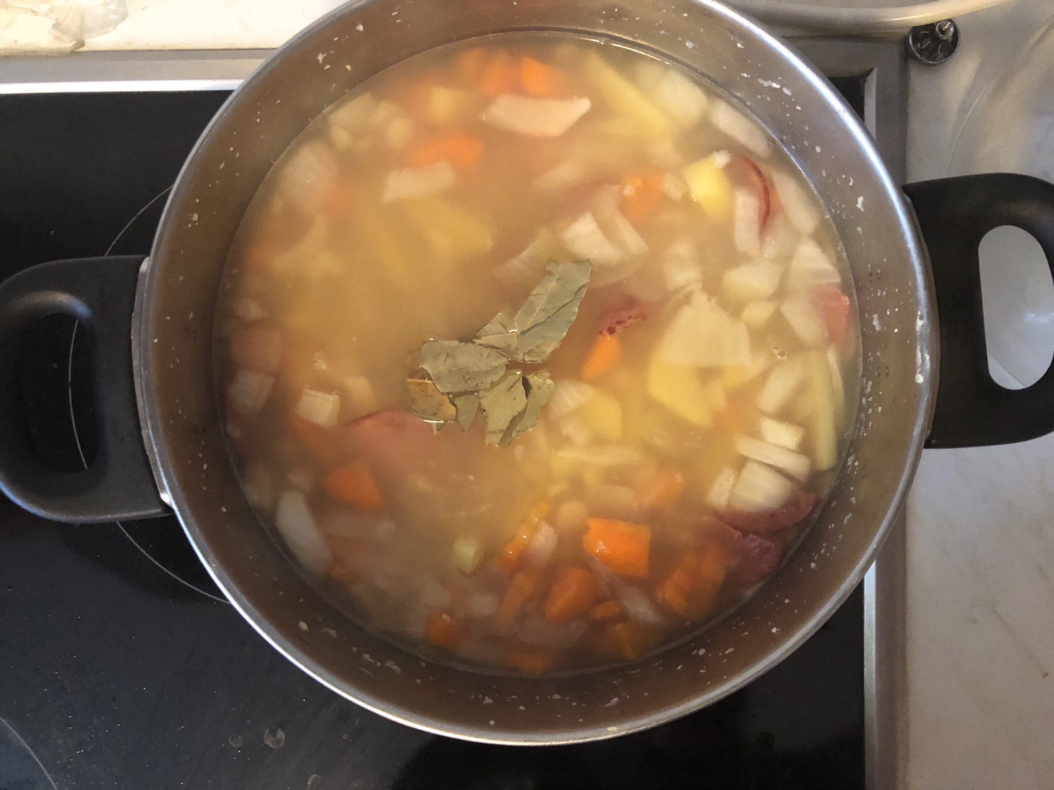 🇷🇺俄罗斯豌豆浓汤Суп гороховый的做法 步骤6