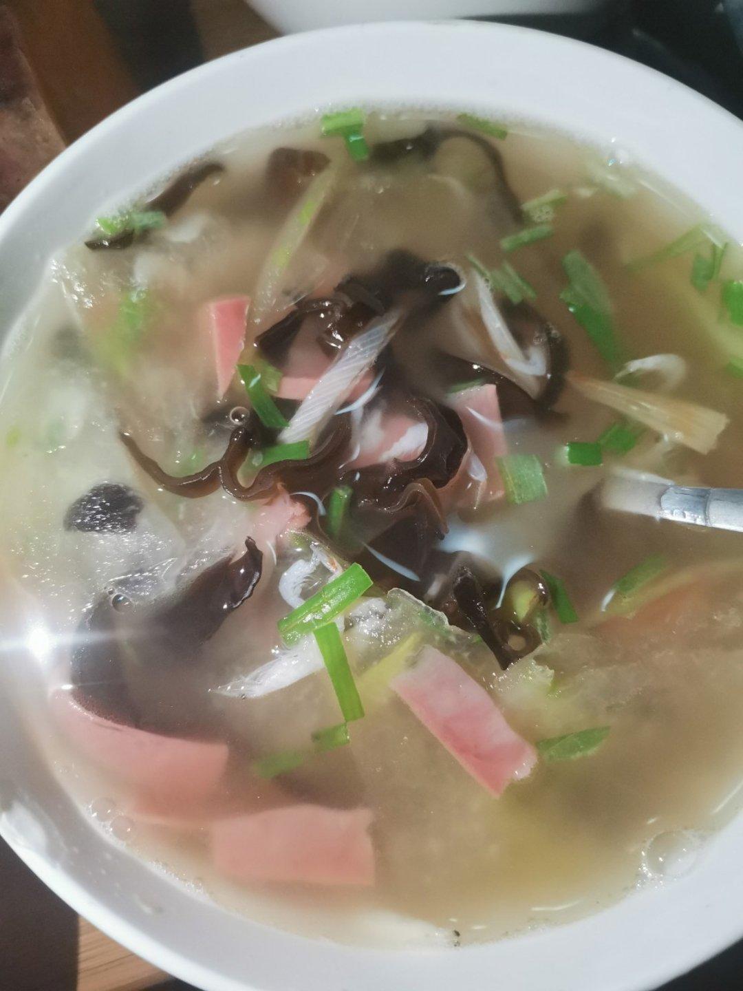 冬瓜火腿汤 鲜得掉眉毛！