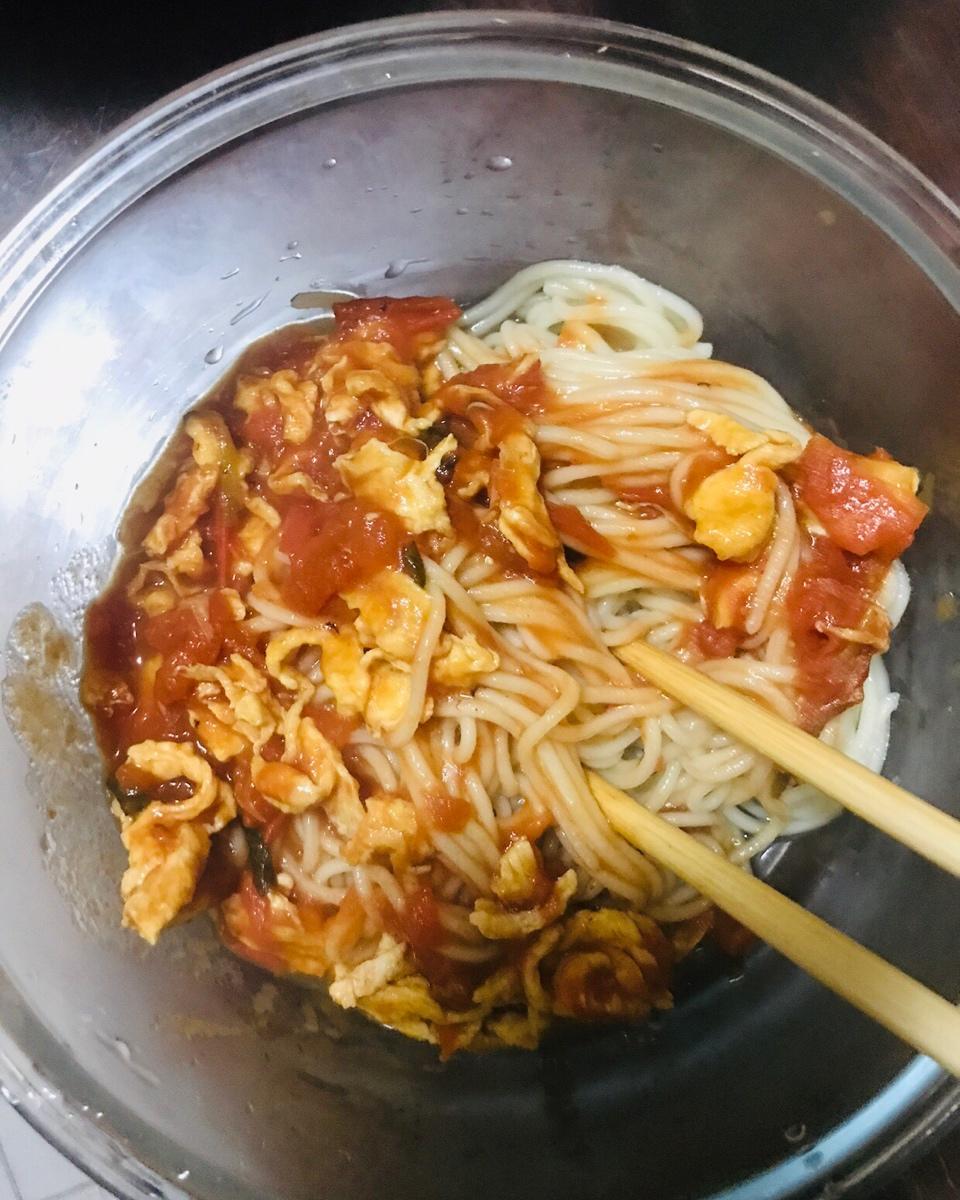 西红柿鸡蛋打卤面
