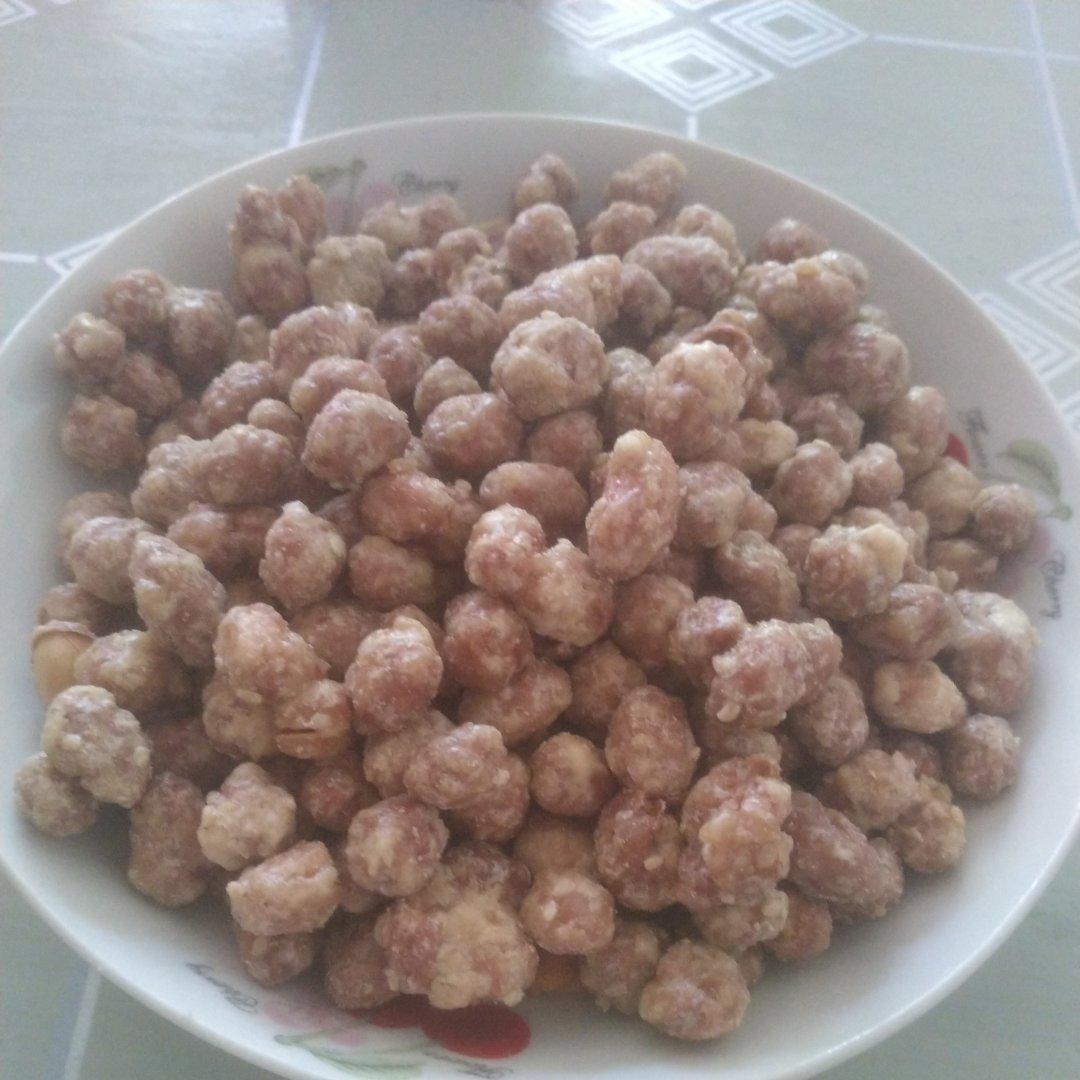 挂霜花生米