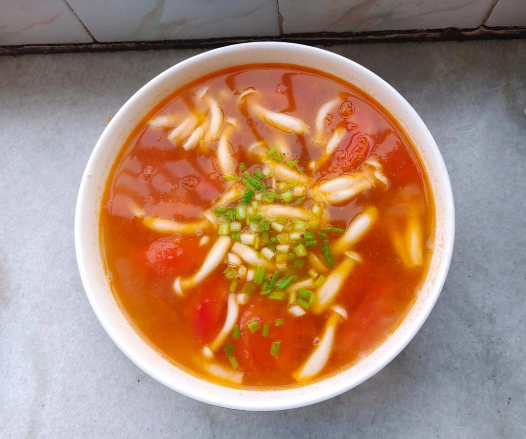 番茄白玉菇汤