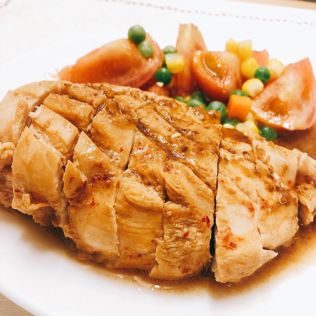 阿扣扣0617做的香煎鸡胸肉