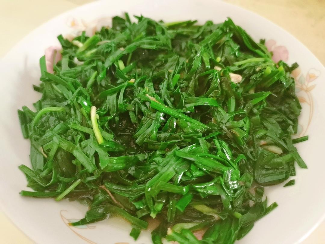 清炒韭菜
