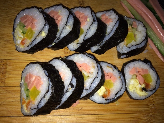 韩式紫菜包饭