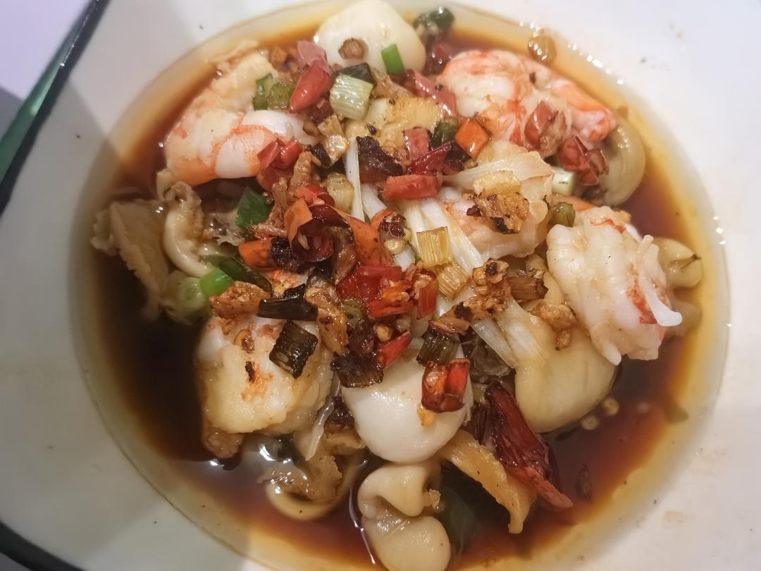葱油鲍鱼片
