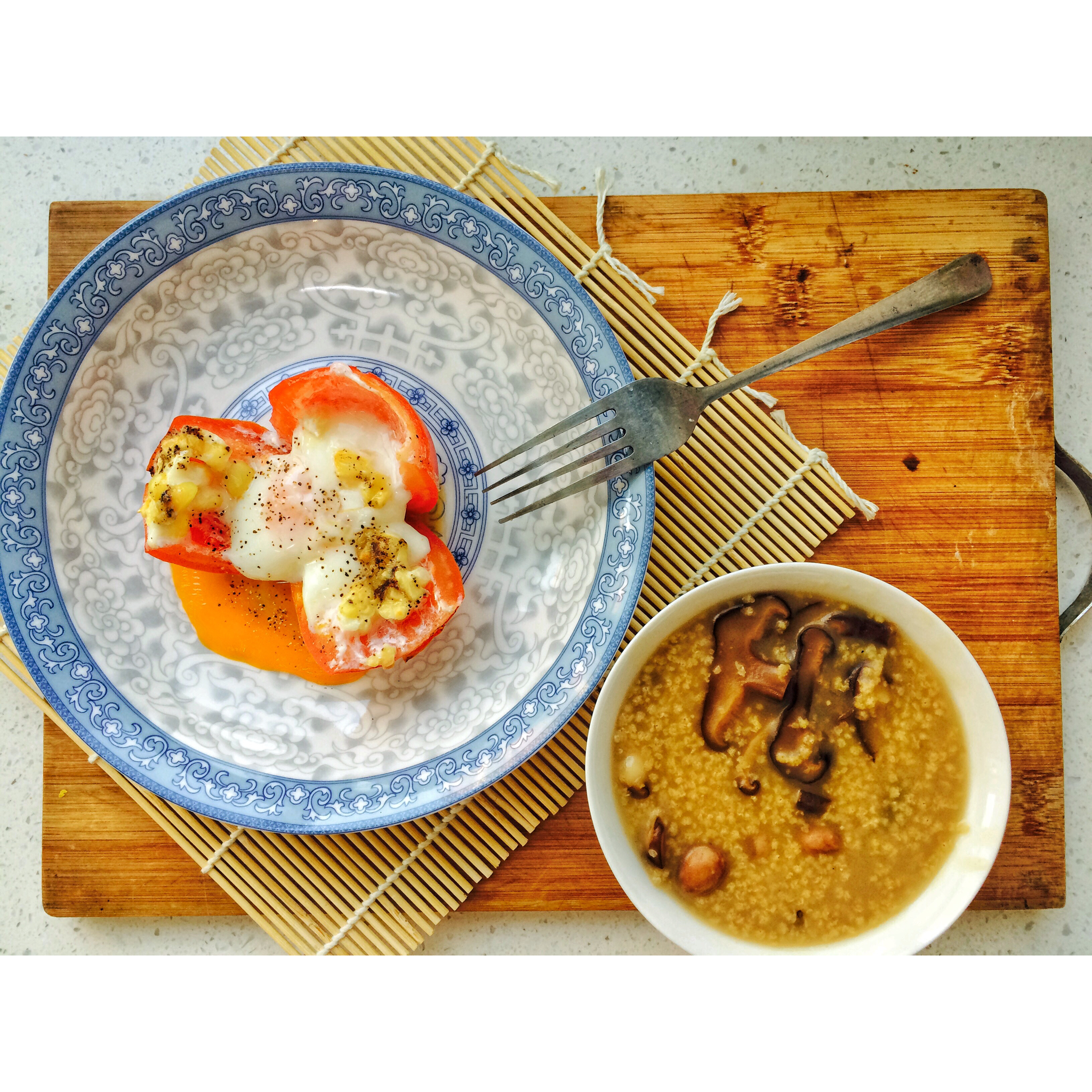 番茄鸡蛋杯（早餐鸡蛋杯升级版，彩椒鸡蛋杯姊妹篇）