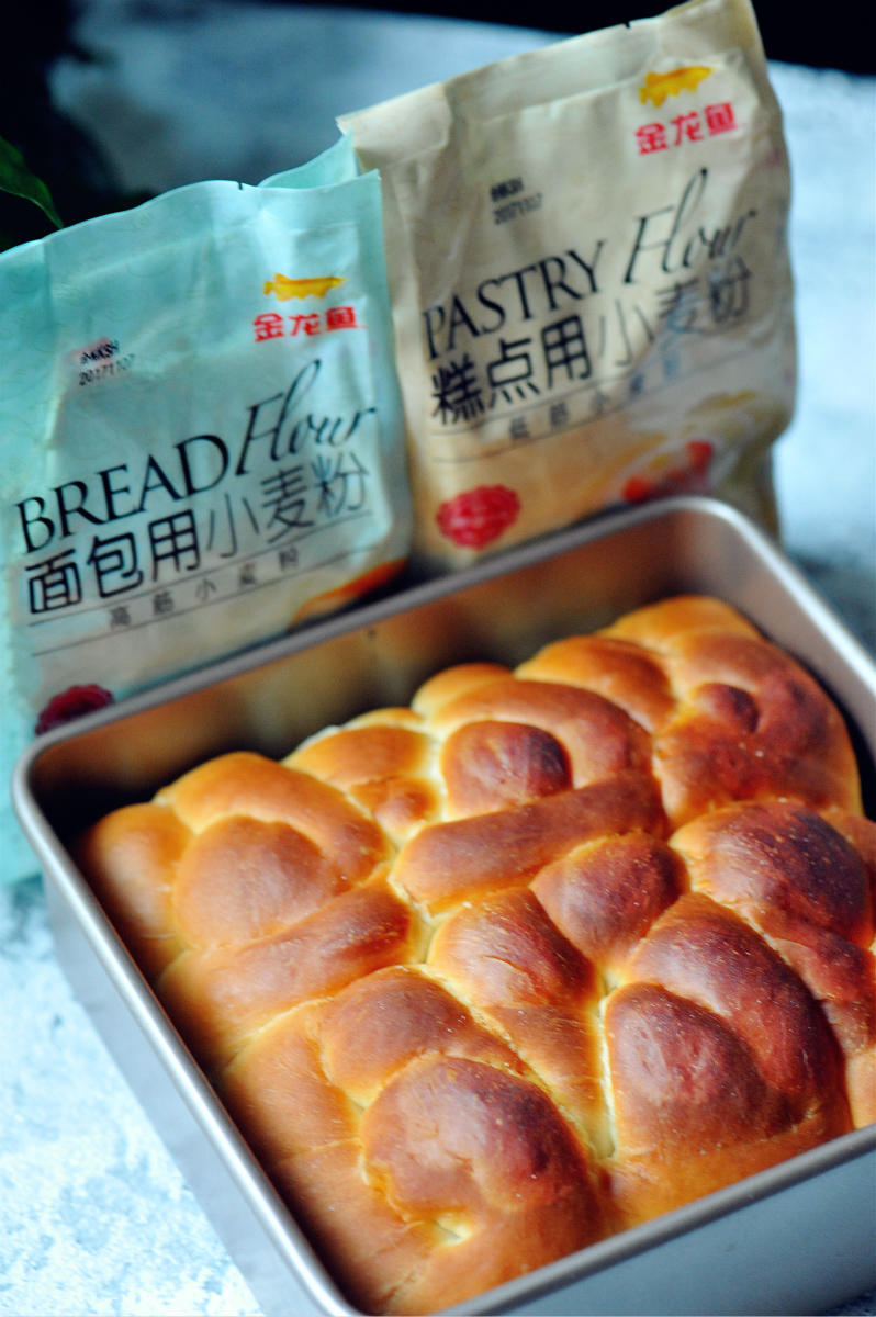 纯奶手撕吐司的做法 步骤1