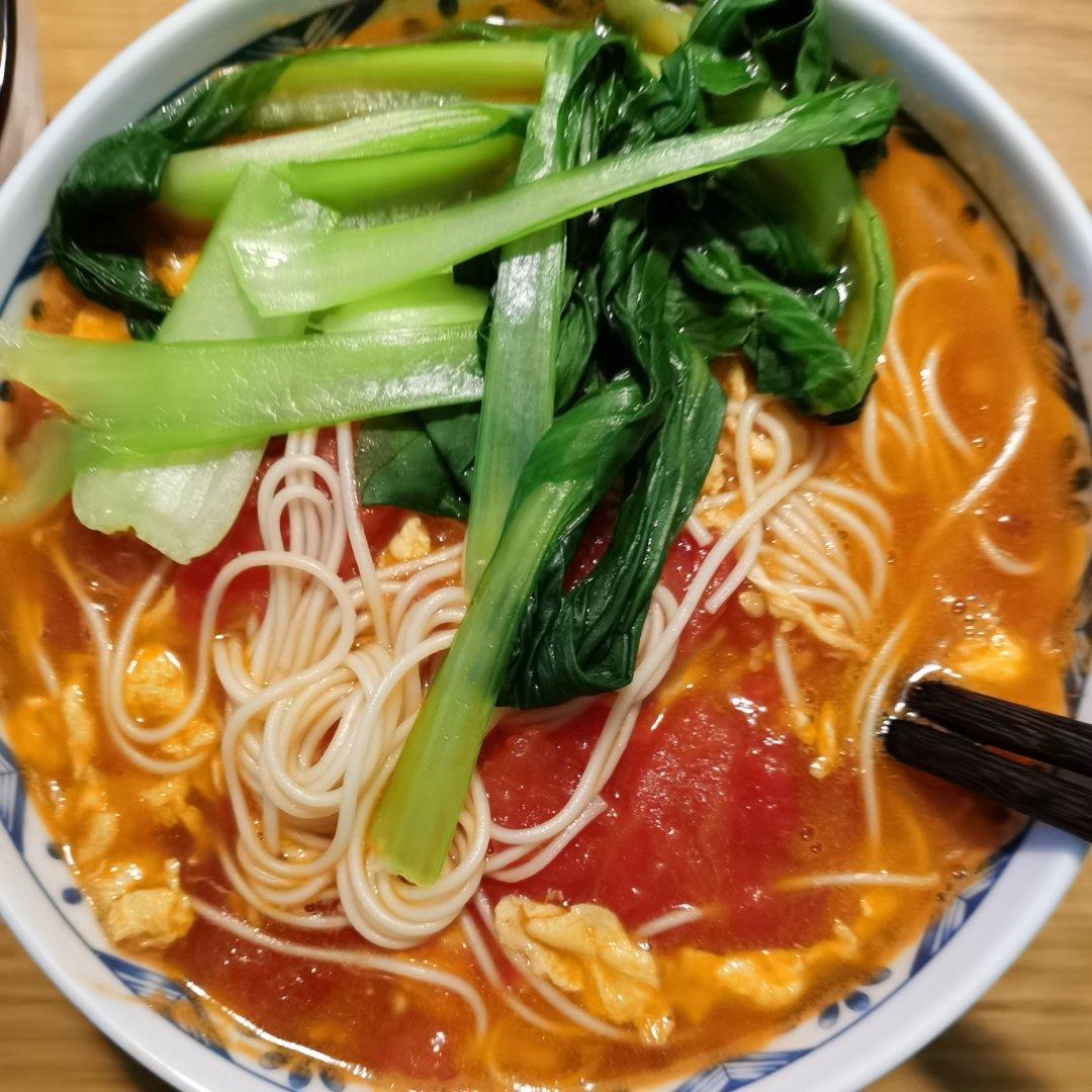 超级入味好吃的番茄鸡蛋面