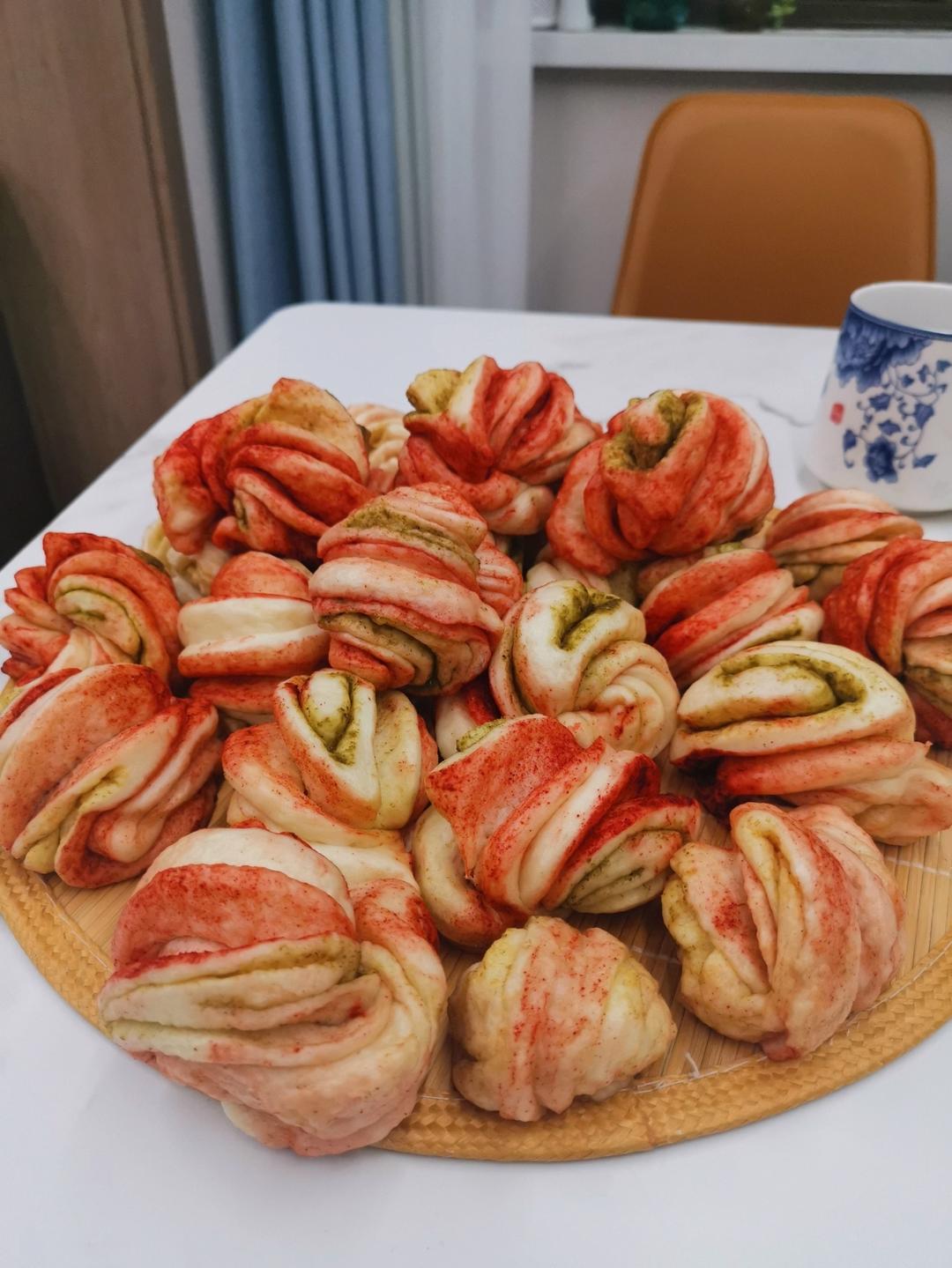 蒸花卷有窍门 纹路清晰面香味十足 附细节视频详解