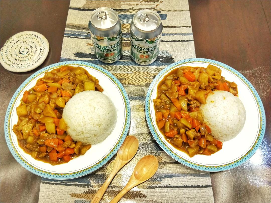 咖喱鸡肉饭