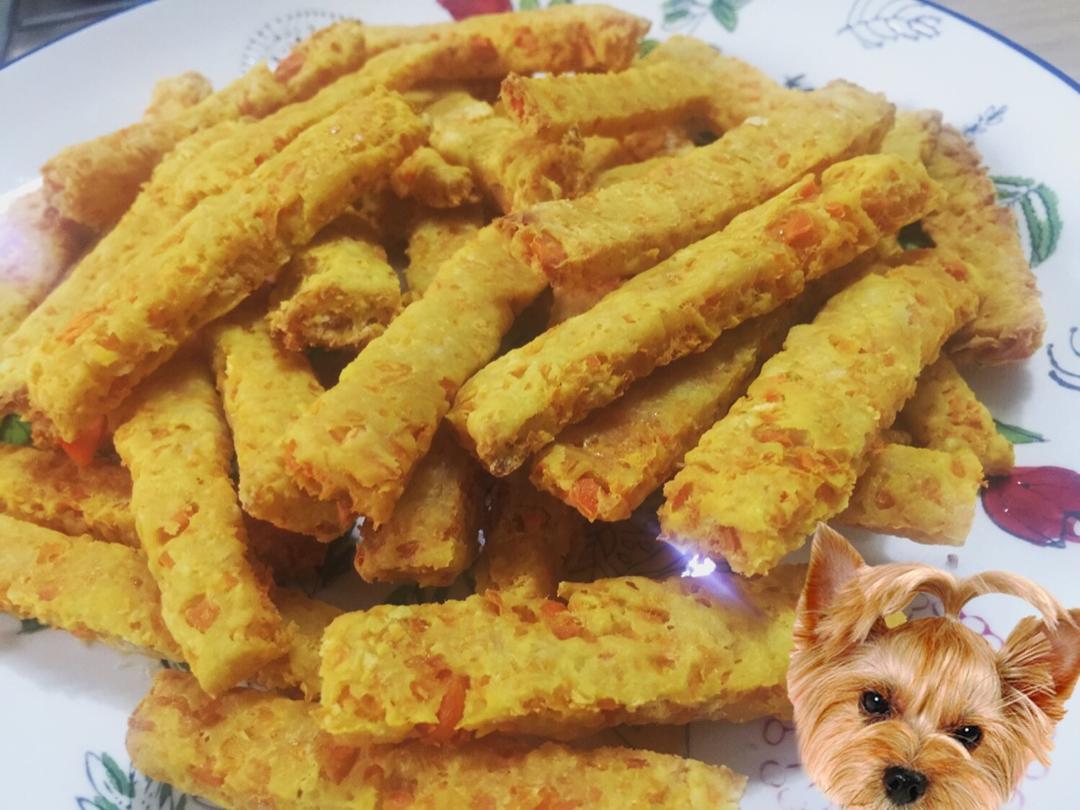 胡蘿蔔牛肉磨牙棒—我家狗寶超愛的零食之一
