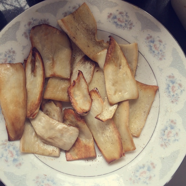 干煎杏鲍菇