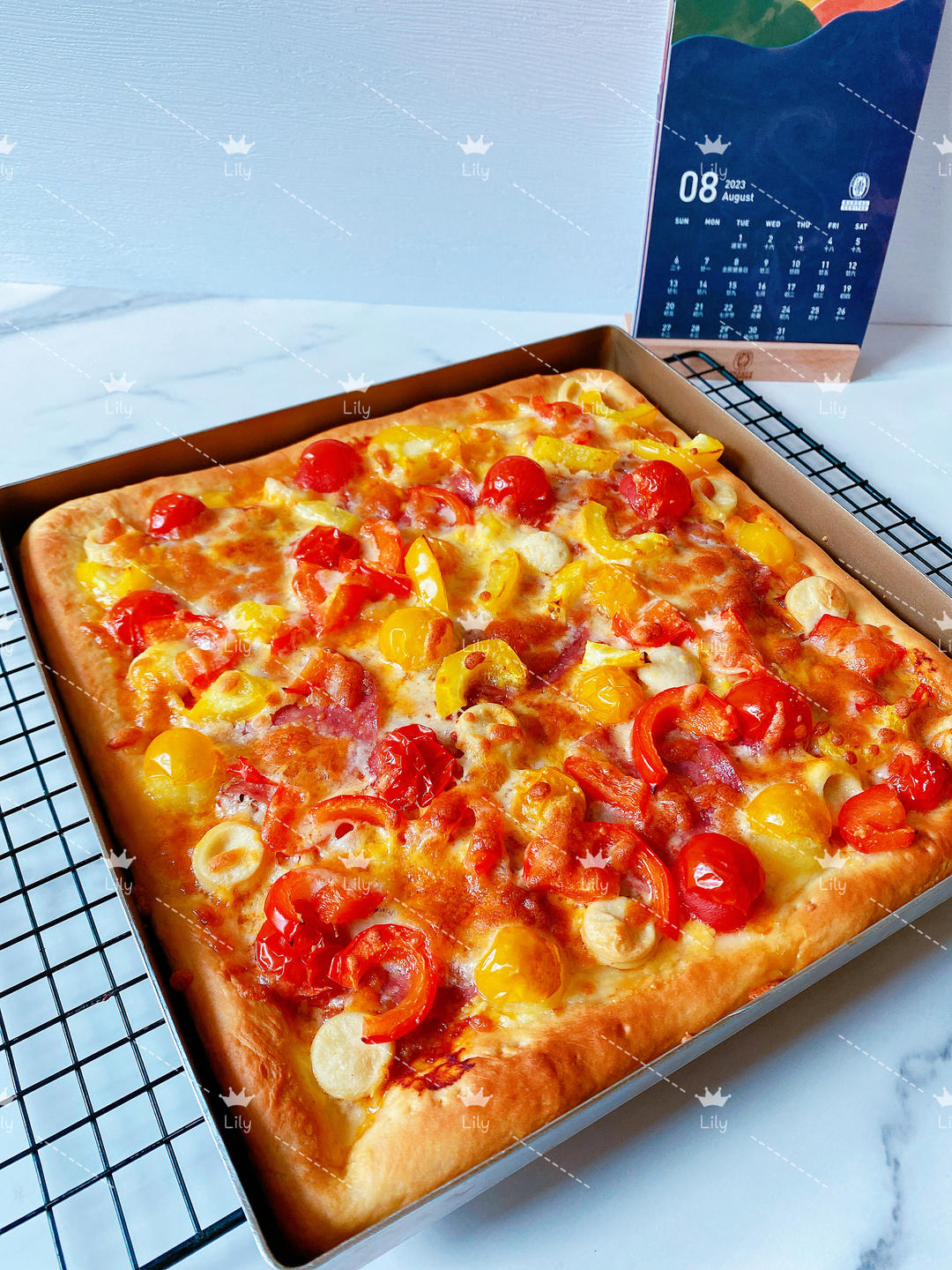 11寸方盘披萨！一次性满足！