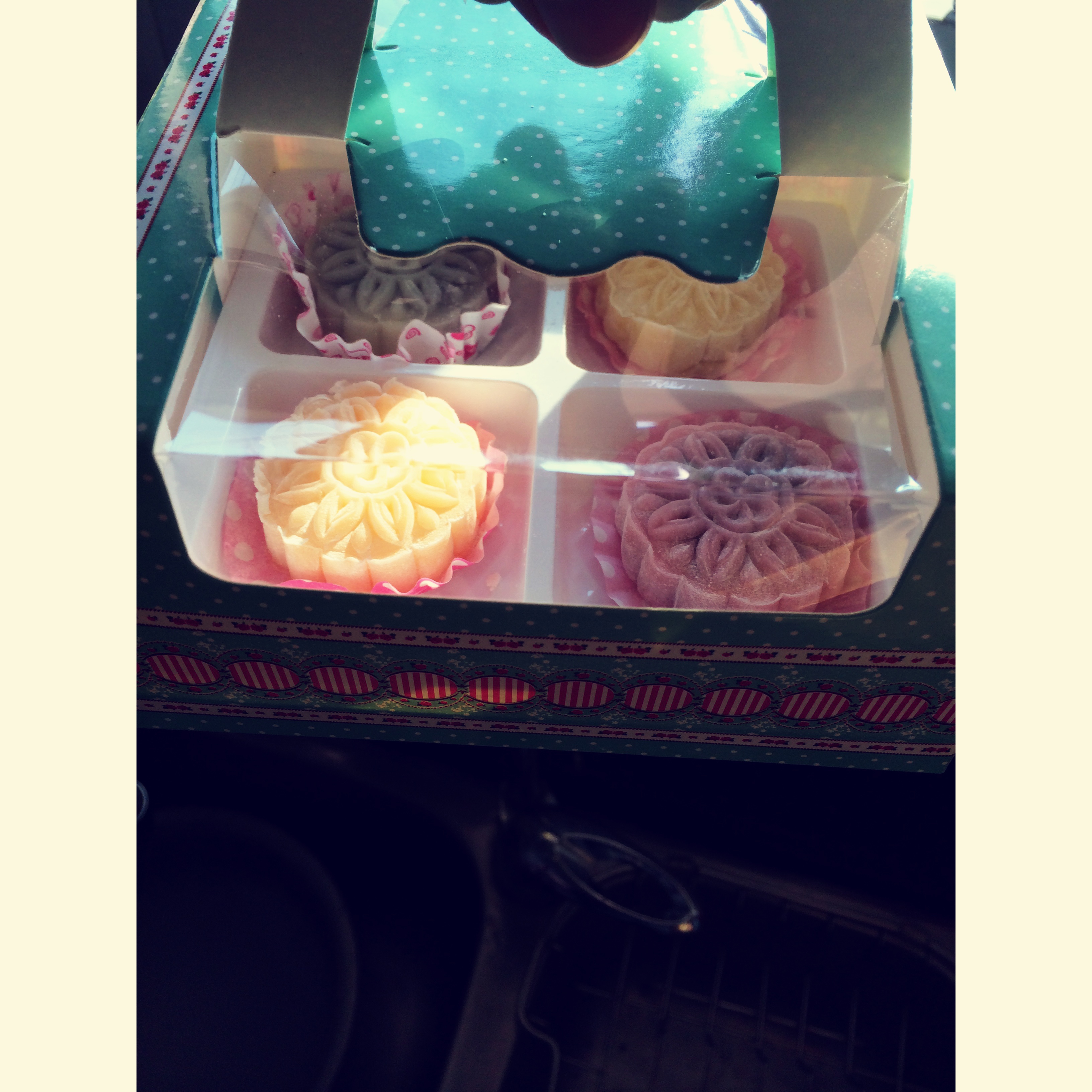 冰皮豆沙月饼