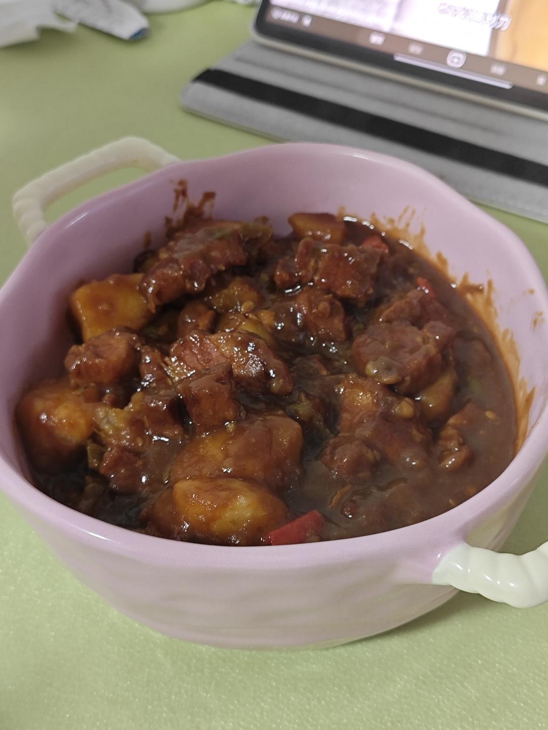 红烧肉炖土豆（丝毫不腻）