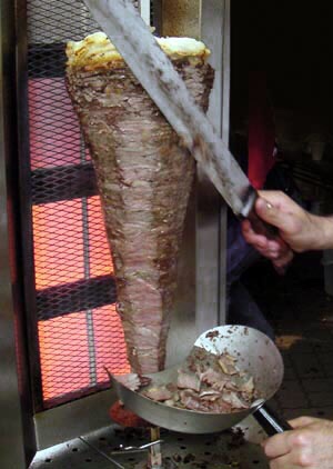 世界上最流行的土耳其烤肉Doner kebab的做法