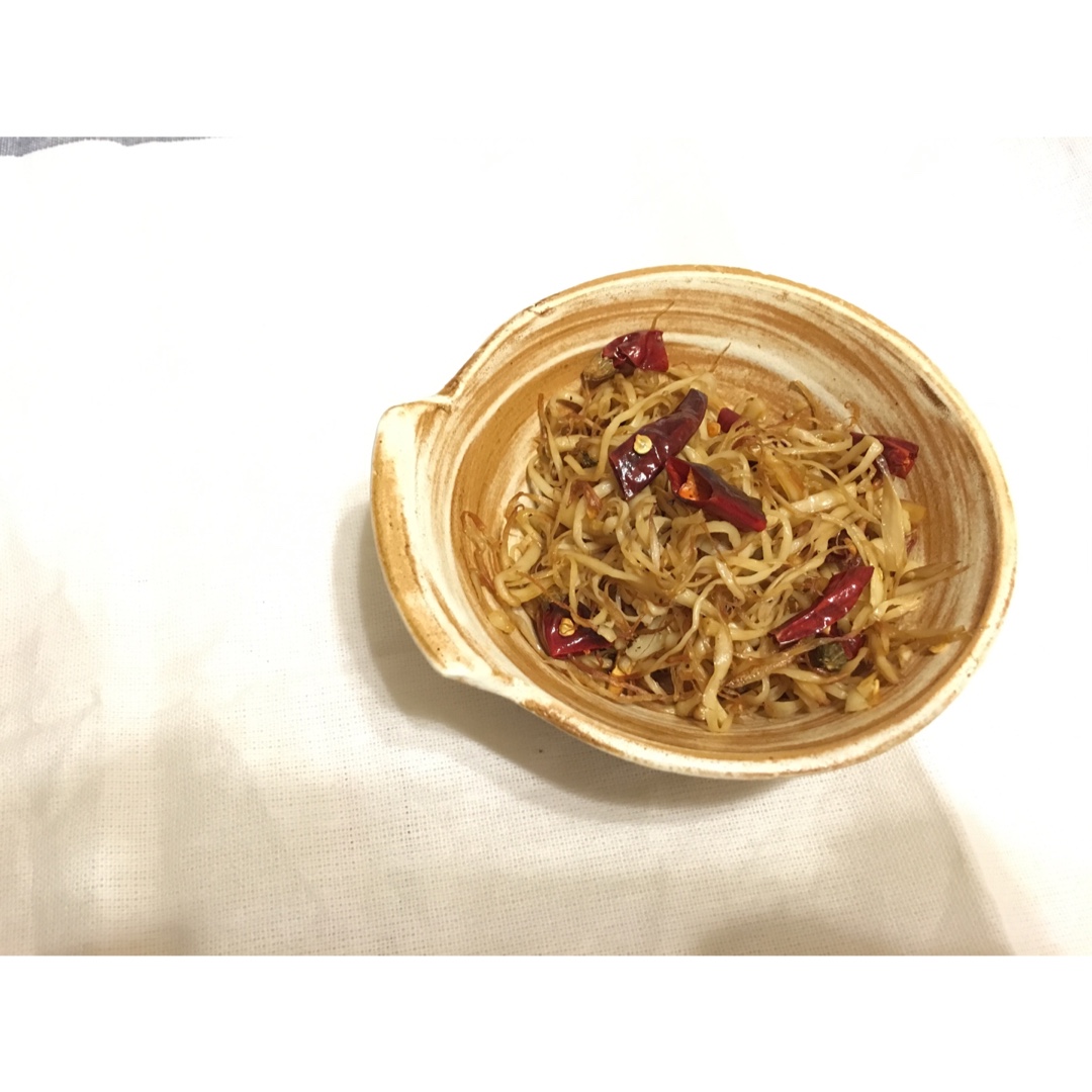 干煸手撕杏鲍菇