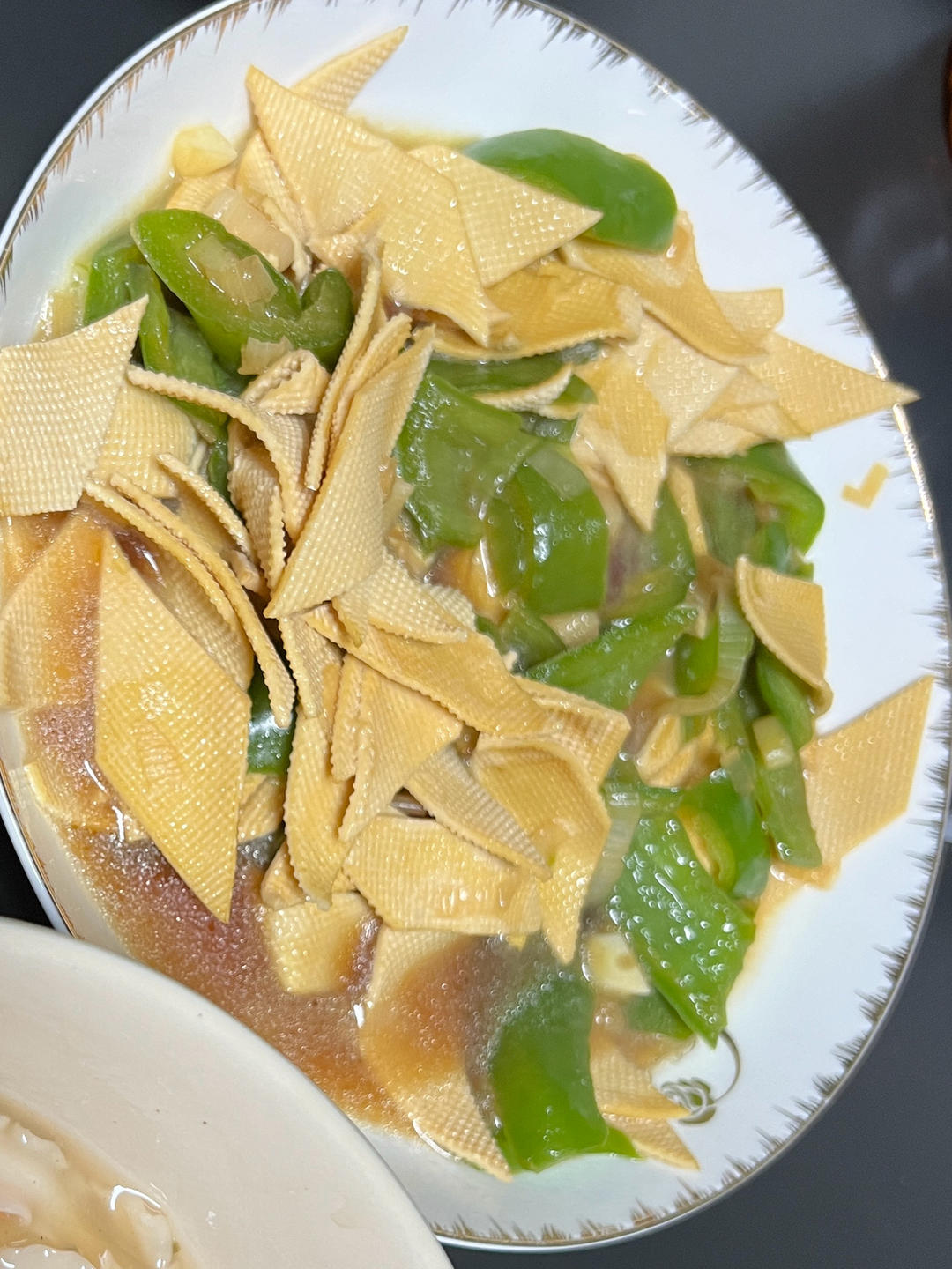 尖椒干豆腐
