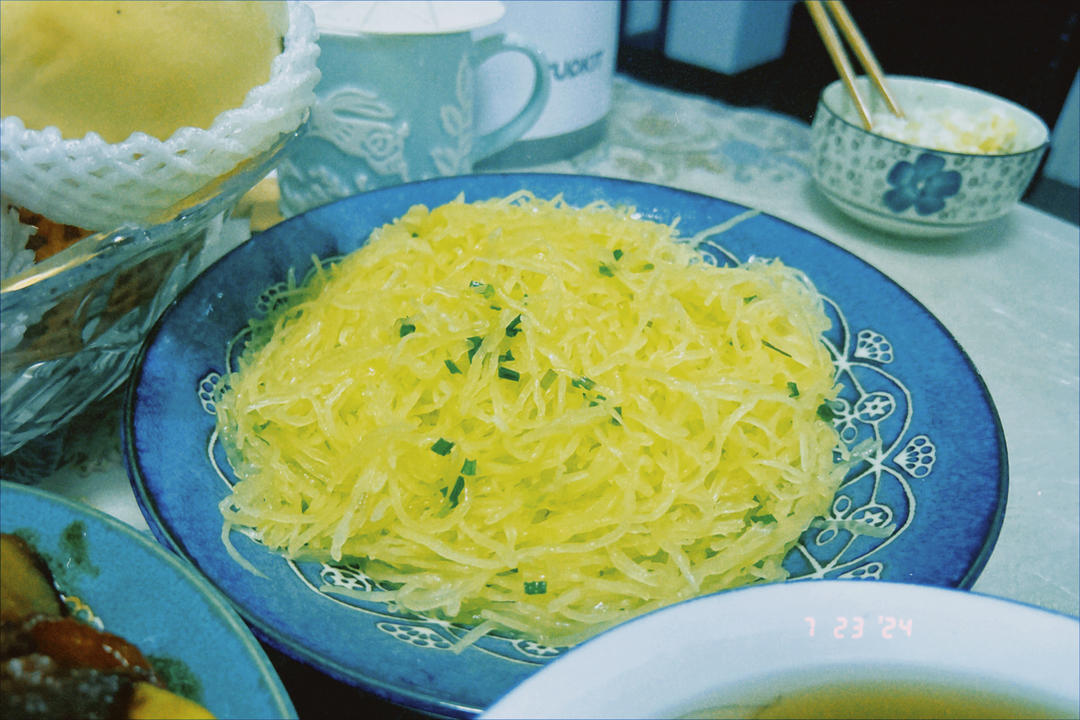 来自上海崇明的特色【凉拌黄金瓜】