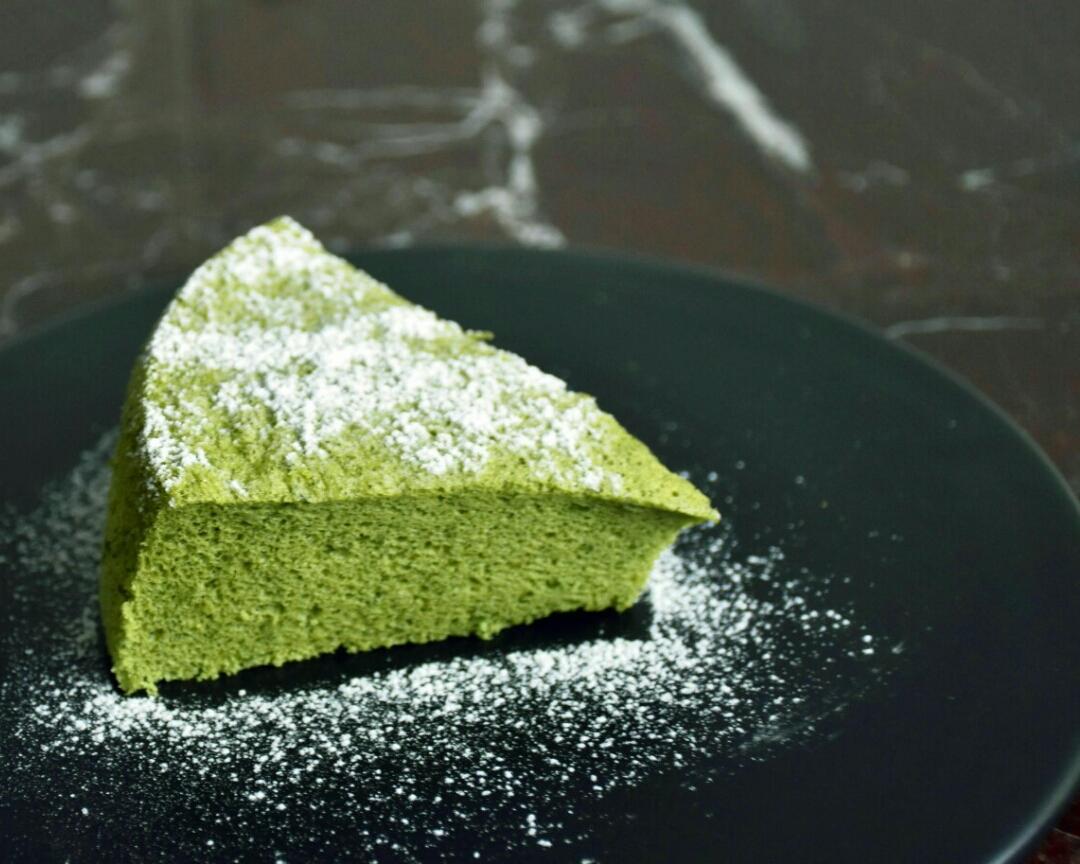 【不用烤箱系列】蒸出来的抹茶蛋糕