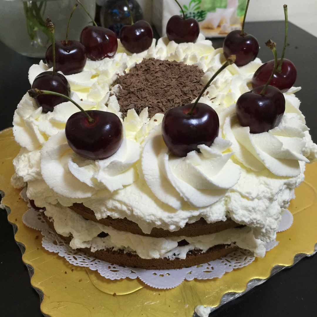 黑森林裸蛋糕