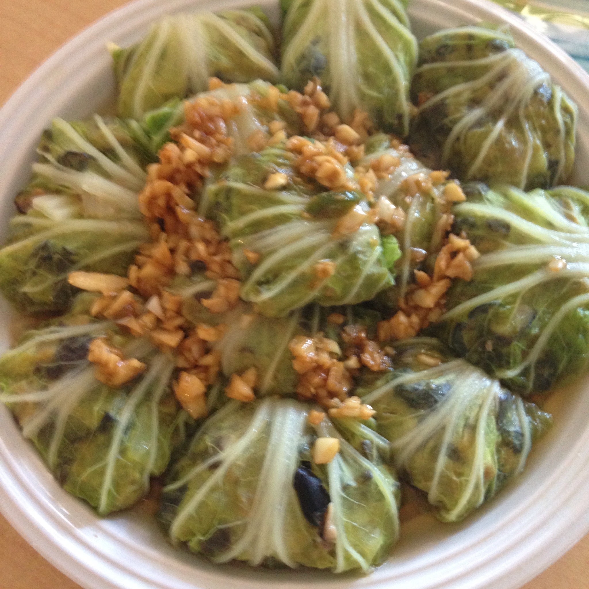 肉酿白菜卷