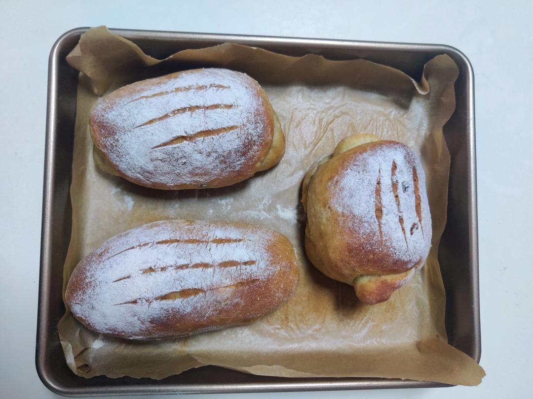 超简单香蕉软欧包