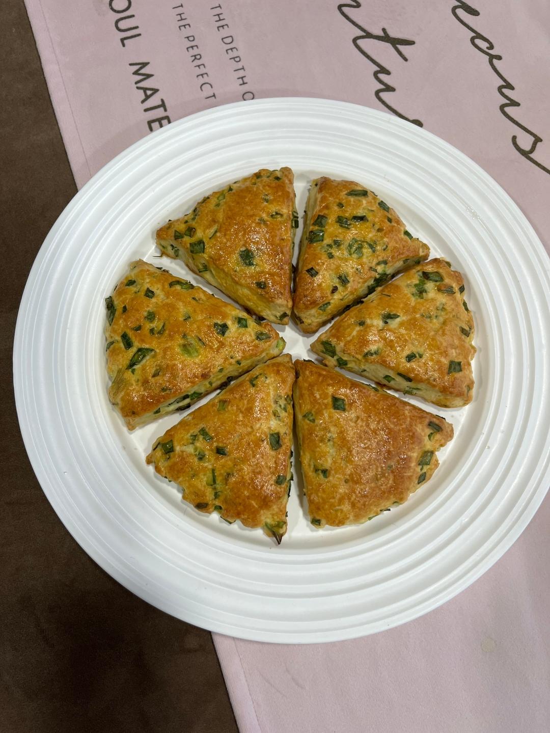 【香葱司康松饼】无国界下午茶