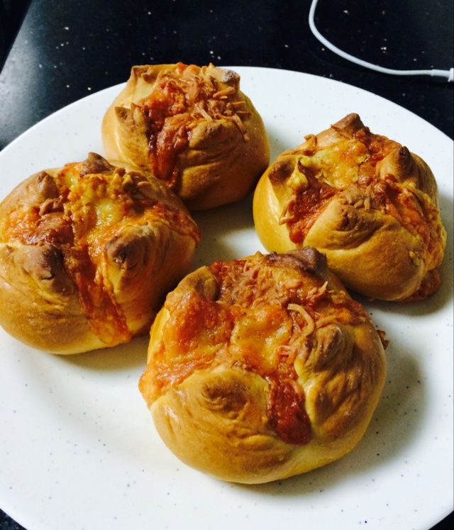 dee_咂吧做的全麦芝士熔岩面包