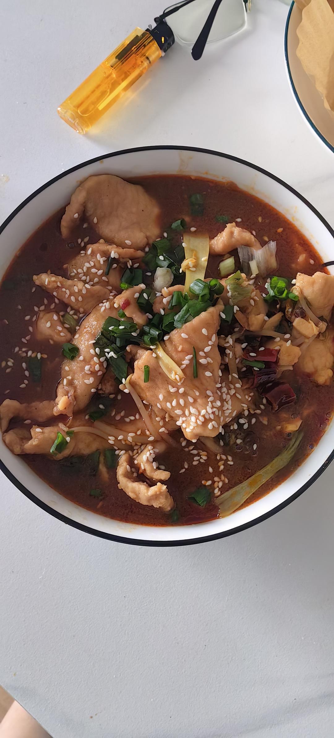 水煮肉片（肯定不翻车）