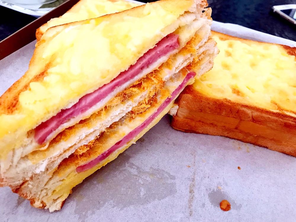 超级好吃的黄金三明治🥪