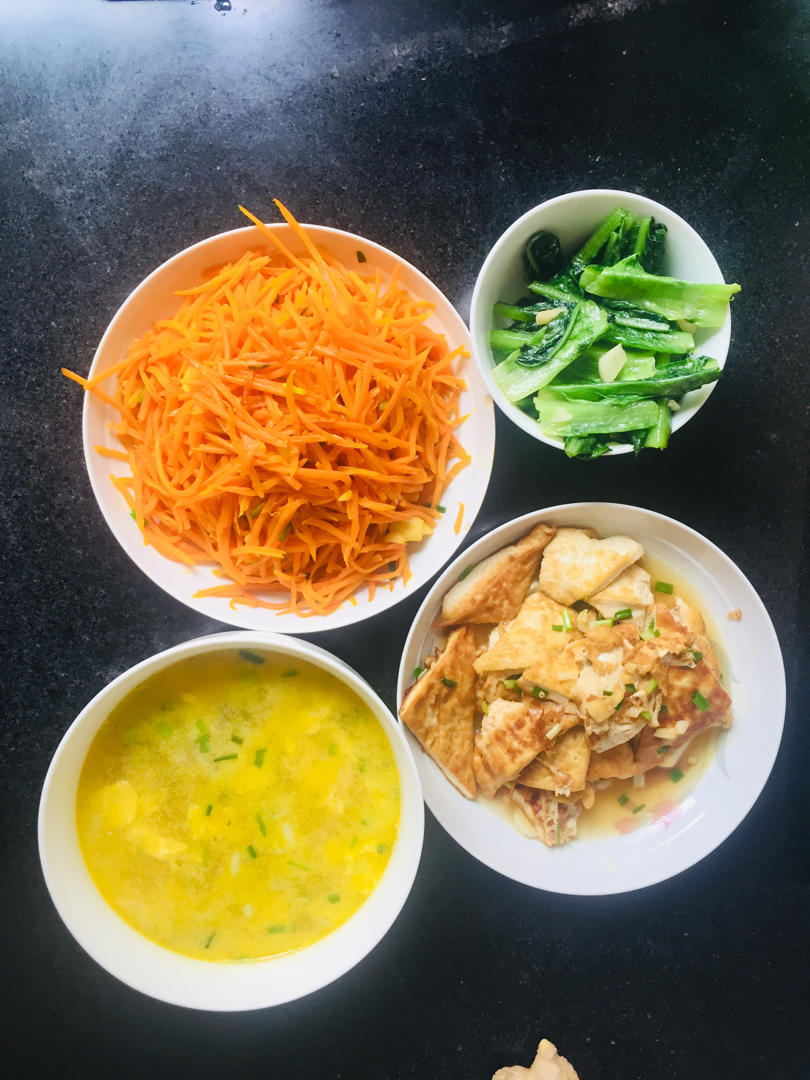 焖煎豆腐