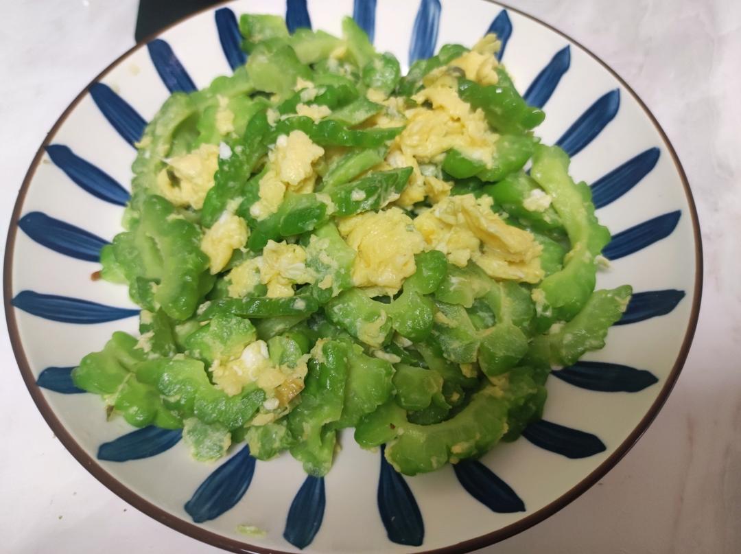 苦瓜炒蛋（清火菜）