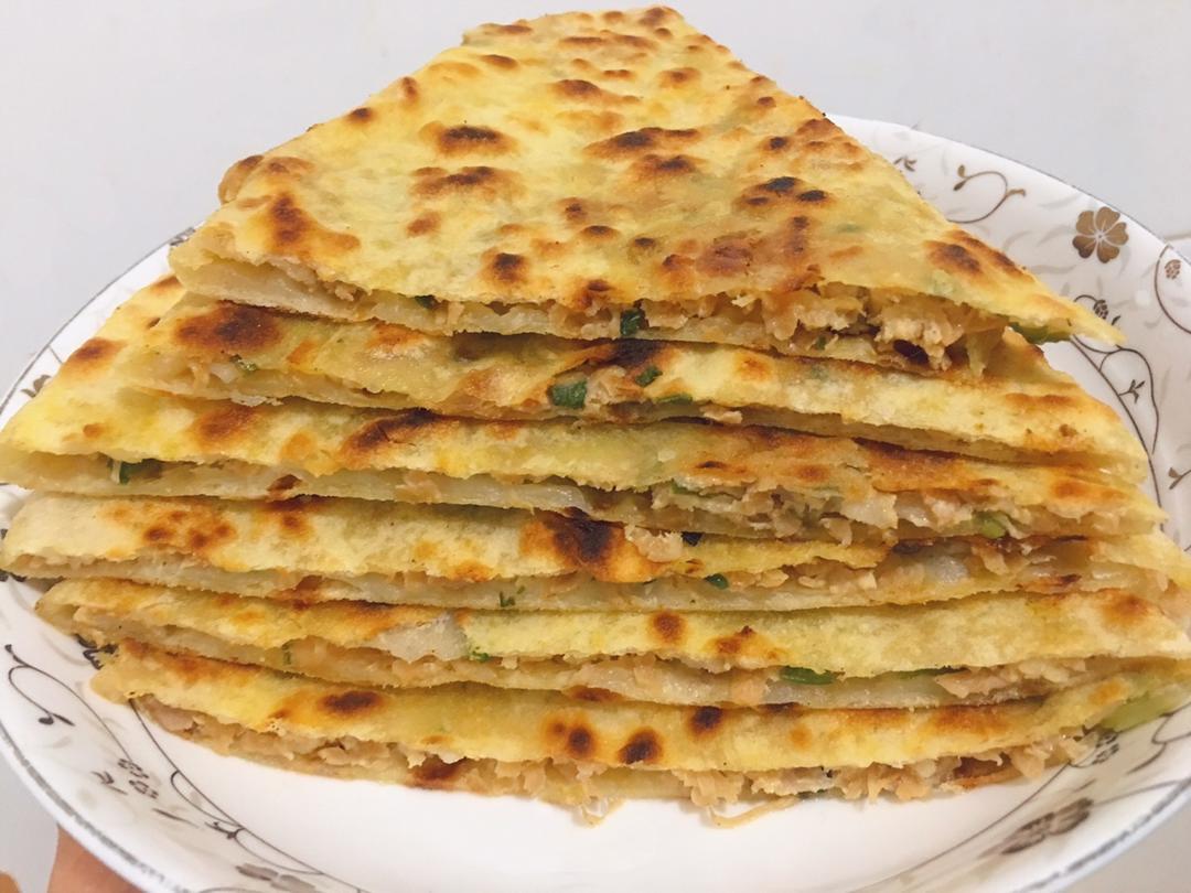 minicat做的神仙居咸菜猪肉麦饼