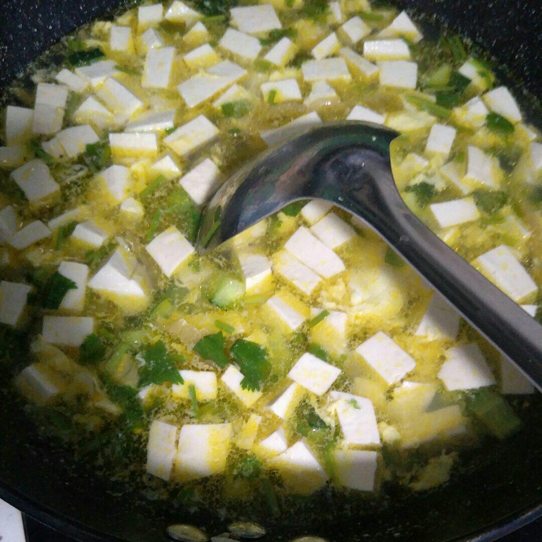 程子懿做的豆腐汤