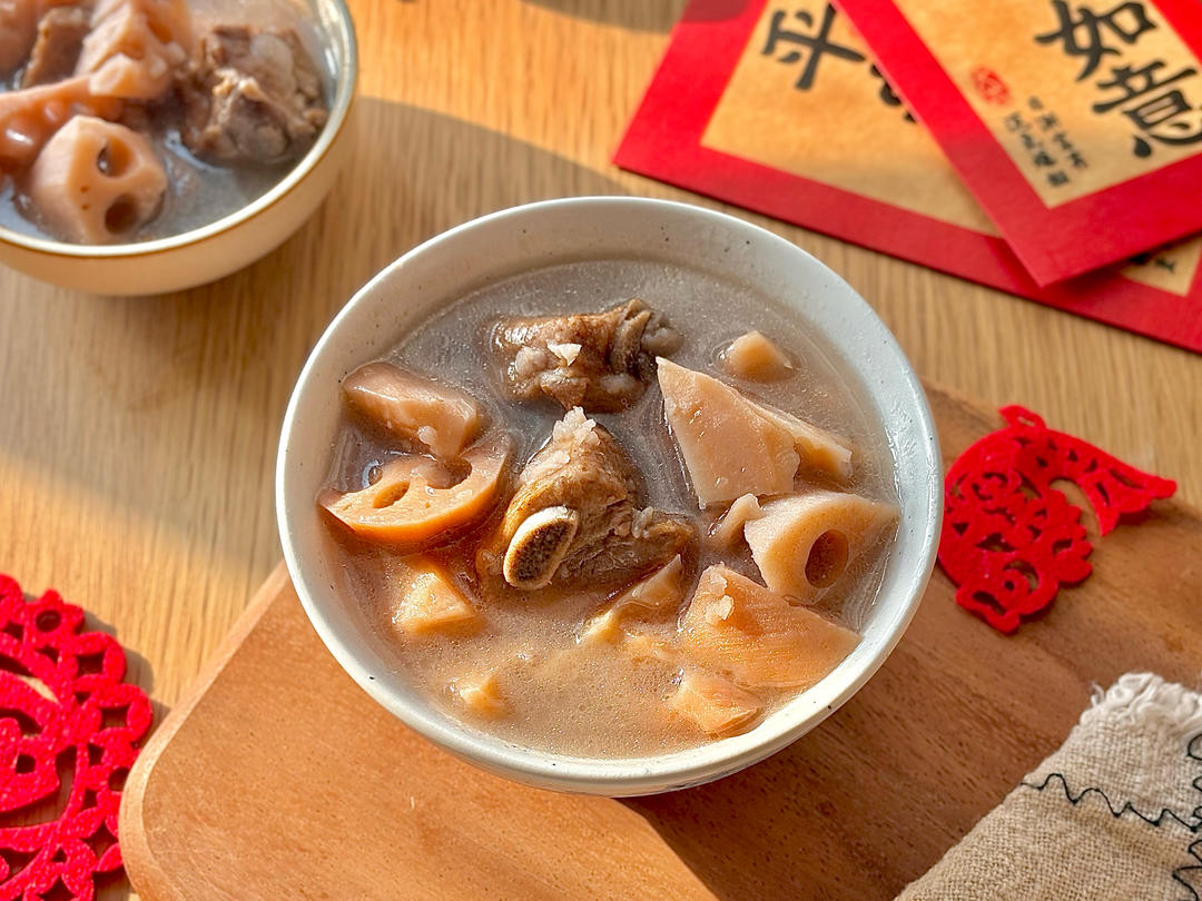 年夜饭暖心神汤⎮排骨藕汤炖出一整年温柔❤️‍🔥