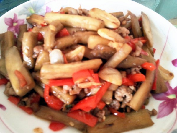 少油版肉末茄子